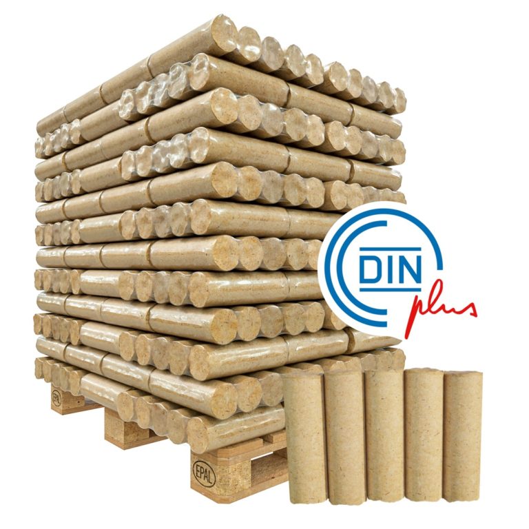 Holzbriketts kaufen (Nestro, Nadelholz) DINPlus