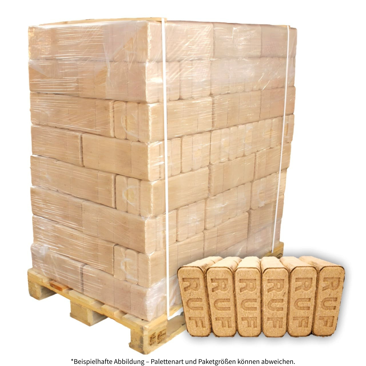 Premium-Holzbriketts (RUF)